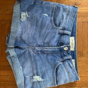 Ripped short jeans from pacsun